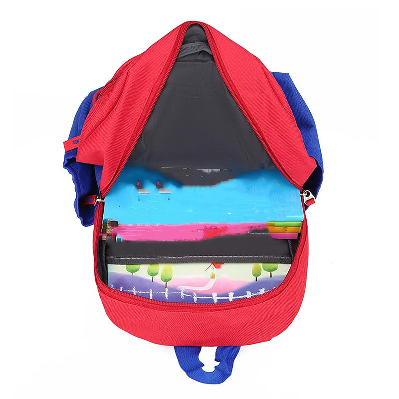 Ensemble sac à dos Spider-Man enfant – 3 pièces (cartable + trousse + sac repas)